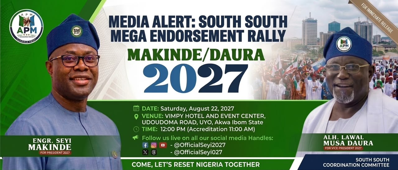 The Movement to Reset Nigeria with Makinde/Daura in 2027 Has Started!