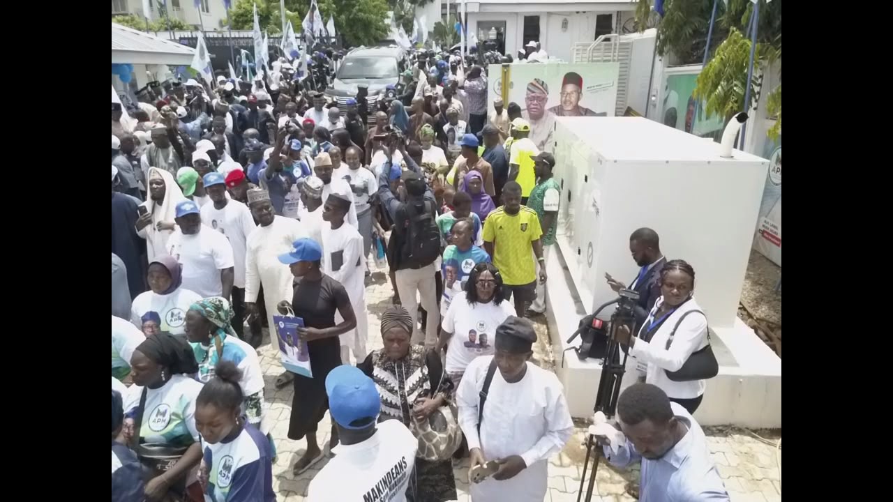 The Allied Peoples Movement (APM) has officially opened its presidential campaign office in Abuja. The event saw a vibrant turnout, attended by dignitaries