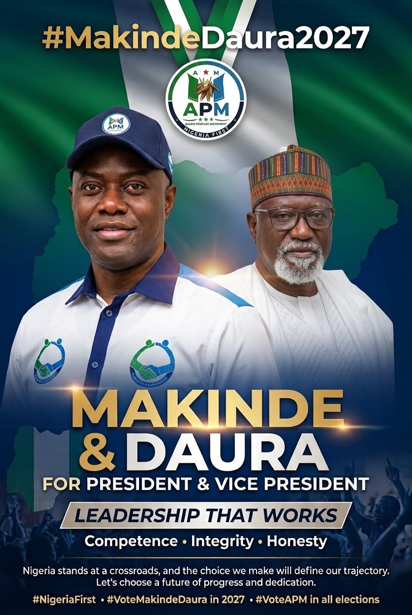 Nigeria stands at a crossroads, and the choice we make in 2027 will define our trajectory for generations to come.